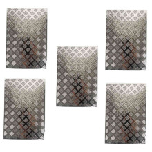 5X für WPL D12 1/10 RC Auto Upgrade Teile Hintere Kofferraum Abdeckung Schleudern Plate Anti-Rutsch Board Dekorative Platte Zubehör