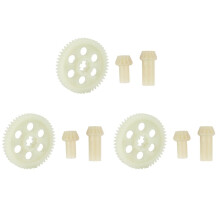 3X Spur Gear Drive Pinions Set voor HBX 16889 16889A 16890 16890A SG 1601 SG 1602 SG1601 SG1602 RC Auto Onderdelen Accessoires