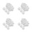 200Pcs Toothpaste Spare Caps White PP Durable Travel-Friendly Covers 8