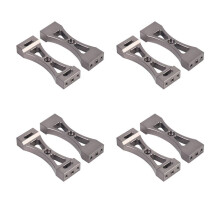 8Pcs Metal Bracket for WPL B1 B14 B16 B24 C14 C24 B36 MN D90 D91 RC Car Upgrade Metal DIY Parts Kit