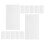 White Double Sided Foam Tape Squares for Scrapbook & DIY Use 8