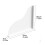 Stretchy Shower Barrier Panel Works With All Tub designs-White 4