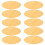 15Pcs Orange Self-Adhesive Pet Diffuser Film for Lighting 7