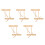 10Ensembles Ensemble Percussion Guiro Bois Naturel Pour Activités Scolaires 9