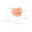 1Pair Flexible Silicone Ear Practice Model with Stand for Ear Piercing 2