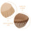100Pcs Non-Stick Brown Baking Parchment Paper Liners for Home Baking 7