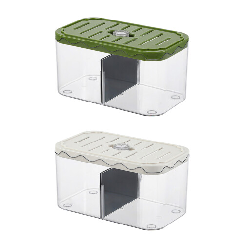Small Fish Hatching Box Transparency Breeding Tank for-Green 1