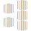 50Pcs Erasable Everlasting Pencils Assorted Colors for Drawing Writing 10