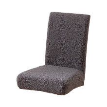 Warm Plushie Chair Covers Chair Slipcover for Dining Room-Grey