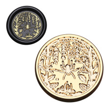 Halloween Series Wax Seal Stamp Witch Sealing Wax-jungle spider
