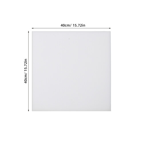 2Pcs White High Density Cushion Replacement Pads for Sofa Seat Support 1