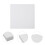 2Pcs White High Density Cushion Replacement Pads for Sofa Seat Support 9