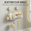 Space Efficient Shower Organizer Multipurpose Suction-L Gray 4