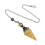 Natural Lazuli Pendulums, Hexagonal Crystal Healings-citrine 1