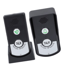 Sistema di interfono wireless IP54 impermeabile, a doppia comunicazione, campanello vocale, batteria da 1800mAh