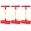 Children'S Frog Jumping Exercise Baby Bouncing Pole (with Sound) Red 1