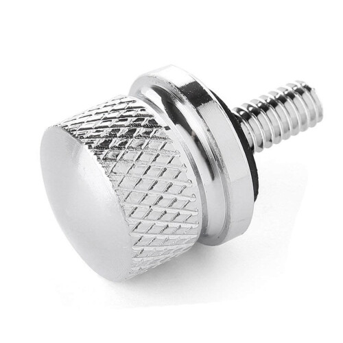2X Chrome Billet Aluminum  Bolt Screw Cap 1