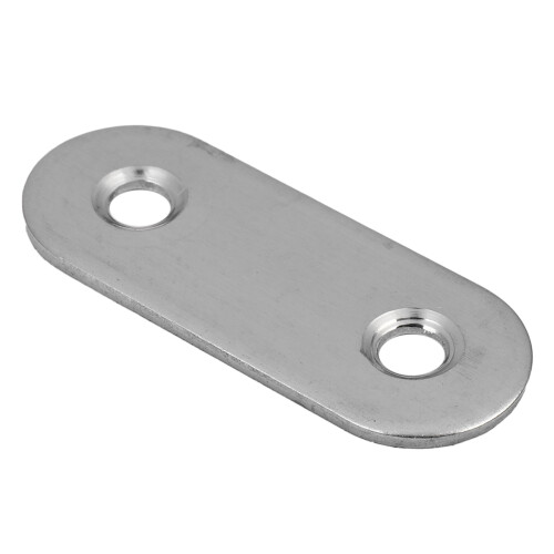 Flat Mending Plates Repair Fixing Joining Brackets 40X15mm 20Pcs 2