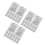 300Pcs Home Use Silica Gel Packets White Moisture Control for Storage 5