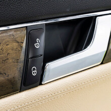 36Pcs Car Door Memory Lock Buttons Stickers Cover Trim for A B C E Class CLA GLA GLE GL GLS ML