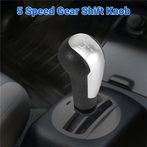 5 Speed Gear Shift Knob Lever Shifter Handle Stick for  Spark 2011-2016 Silver 1