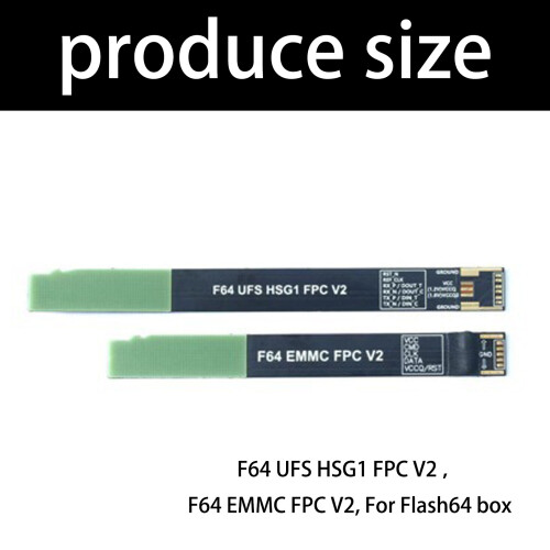Packung mit 2 flexiblen Kunststoffkabeln für die Flash 64 Lite 2