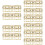 20Pièces Boîtes Pirate Bois Clair Rangement 10