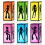 Disco-Box, Retro-Desktop-Dekoration, dekorative Disco-Box, 7