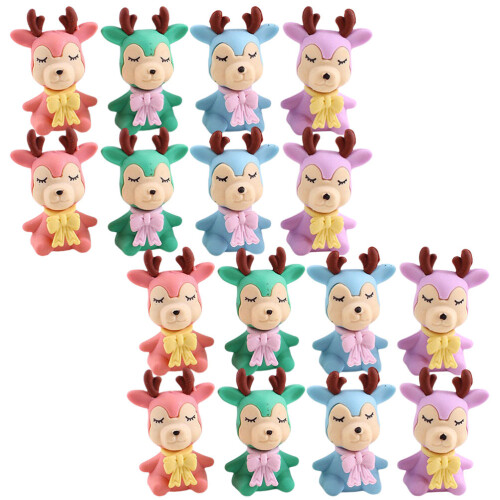 72Pcs Small Cartoon Erasers for Students Bulk Assorted Color Rubber 2