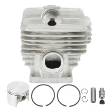 Ensemble piston-axe de piston inclus pour tronçonneuses STIHL MS390, MS310 et MS290 ; pièces d'entretien et de rechange d'origine.