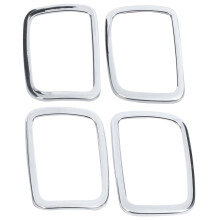 for Outlander 2014-2019 Chrome Inner Door Handle Catch Cover Bowl Cup Trim Decoration Car Styling