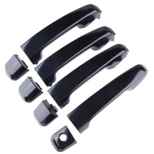 1 Set Fram- och Bakdörrhandtag, Passar för Land Prado J150-Serien 2009-2014 2015-2020, Svart