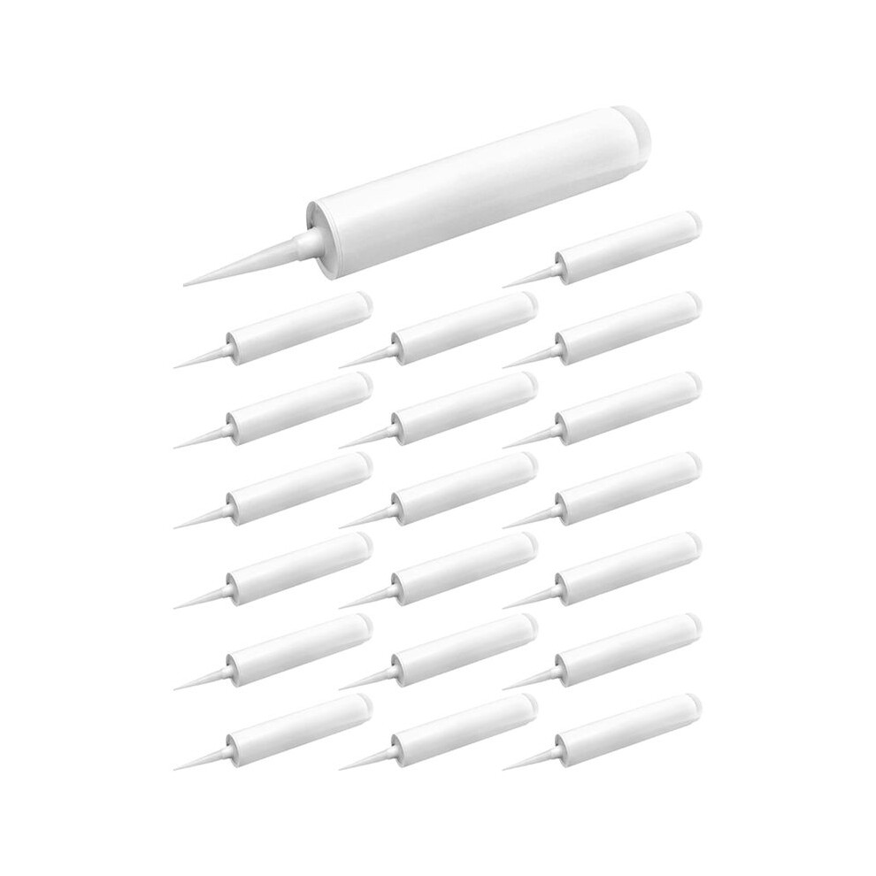 Empty Caulk Tube, 20 Pack 10 Oz. Empty Plastic Caulking-Cartridge 4713329164716