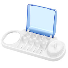 Electric Toothbrush Head Holder Stand with Blue Cover-A
