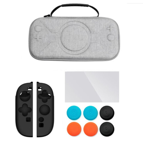 Carrying Case for  2 Accessories Kit for   2 Screen Protector  Cover Thumb Grip
