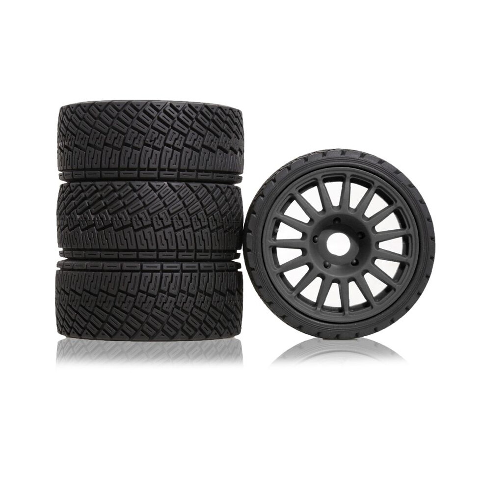 Photos - Other for Repair 1:8 100mm RC Rally Off-Road Buggy Tires Wheel 17mm Hex for 1/7 1/8 ARRMA Redcat Team Losi HPI WR8 HSP B