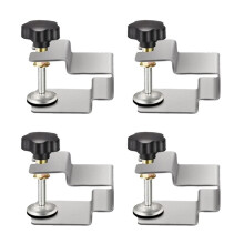 Clip de Fixation pour Armoire, Pince en C, pour Tiroir, Installation de Porte, Tiroir, Outils de Travail Du Bois Flexibles, 4 Pièces