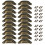 20PCS Antique Iron Drawer Knobs Pulls Handles - Vintage Kitchen Cabinets Furniture Wardrobe Pull Handle, B 2