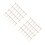 48Pcs Violin Peg Hole Wooden Handle Beige Precise Tapered Tool 3