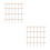 48Pcs Violin Peg Hole Wooden Handle Beige Precise Tapered Tool 5