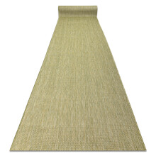 Runner SISAL SION Melange Flat woven green 100cm 100x350 cm