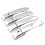 Silberne TüR Griff Abdeckungen Trim für    L322 2002-2012 1