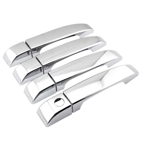 Silberne TüR Griff Abdeckungen Trim für    L322 2002-2012