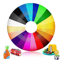 3D Pen Filament PCL, 10 M Each - 3D Pen PCL Filament 1.75 Mm, 3D Pen Colours Set for Low Temperatures, 3D Children'S Pen