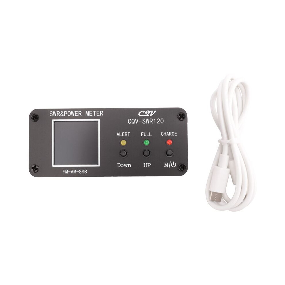 Cqv-Swr120 120W Swr & Power Standing Wave Meter High Standing Wave Alarm Function 240 X 240 Full Color Hd Display 6031002550709