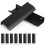 10Pcs Modern Finger  Pulls, 120mm/4.7Inch Aluminum Hidden Tab Pull Handles Silver Concealed Finger Drawer Handles 1