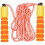 6Pcs Electronic Counting Jump Rope for Workout Adjustable Red Yellow 11