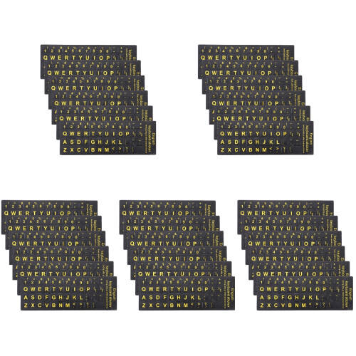 Langlebige Tastaturaufkleber Englisch Für Laptop 1