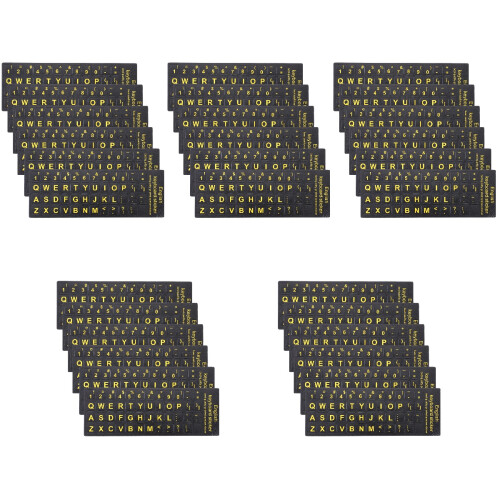Langlebige Tastaturaufkleber Englisch Für Laptop 2