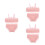 3Sets Rosa Puppenaccessoires Elastic Unterwäsche Set 4